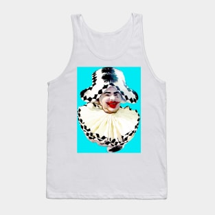 Jester Harlequin Clown Tank Top